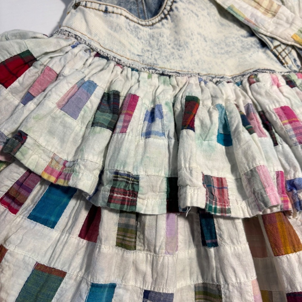 Express Multicolor Patchwork Mini Skirt - image 11